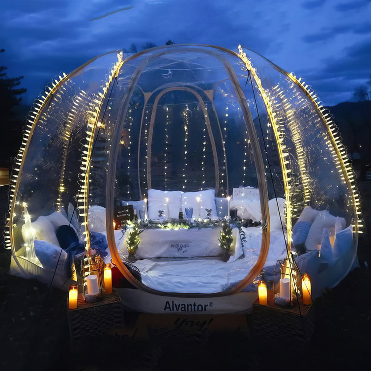 Bubble clearance tent winter